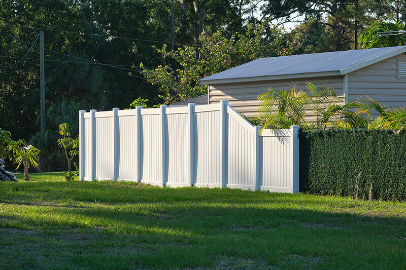 Rockhard Vinyl fence installed